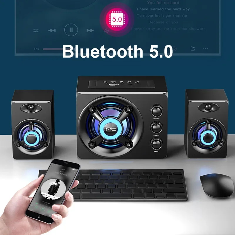 HIFI 3D Stereo Speakers Colorf - Home Cinema With Wireless Rear Speakers incelemesi ve fiyatı