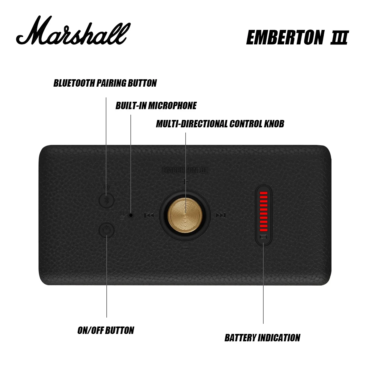 Marshall Emberton III 3 Portab - Home Cinema Marshall incelemesi ve fiyatı
